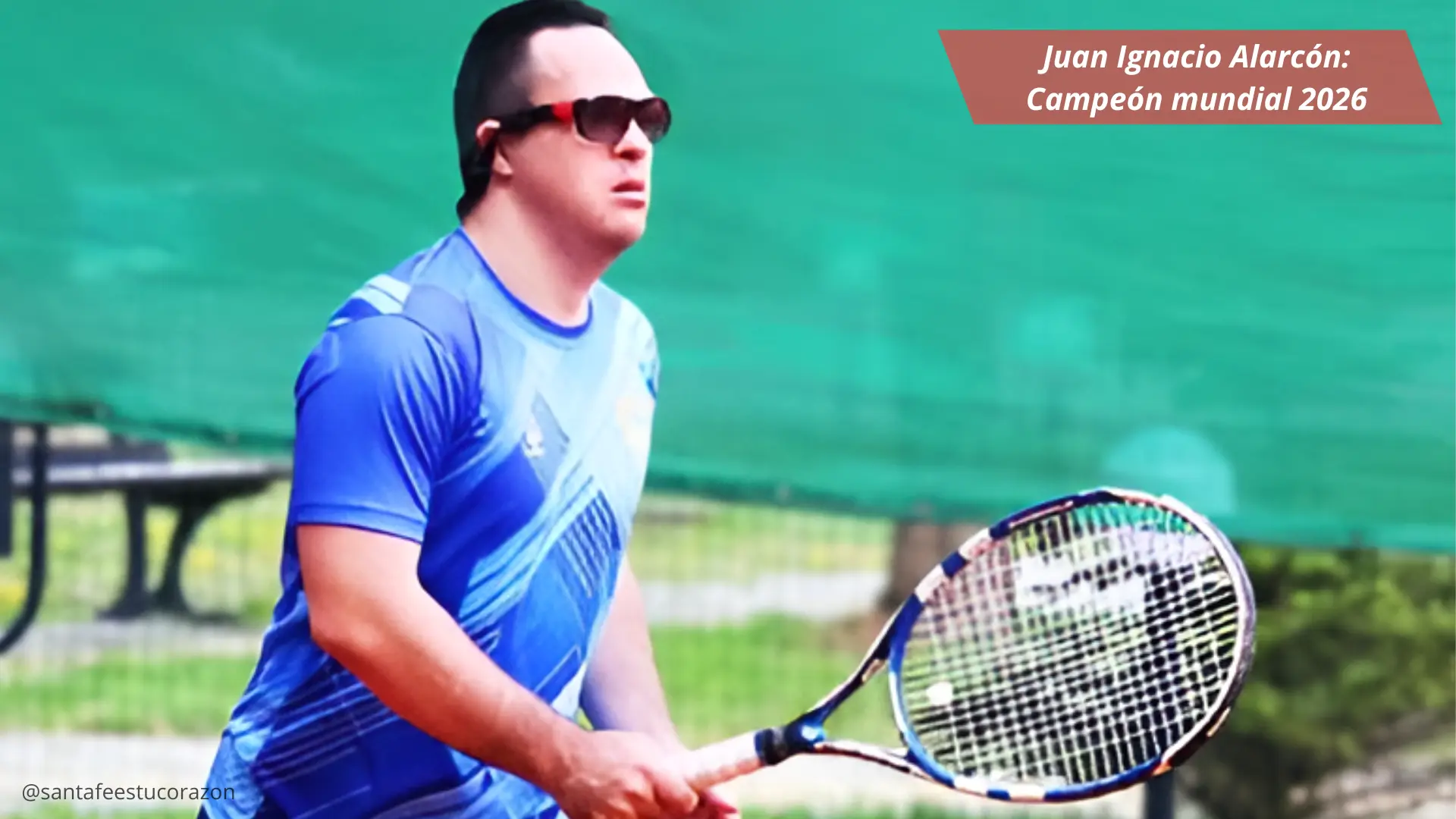 Juan Ignacio Alarcón campeón mundial de tenis