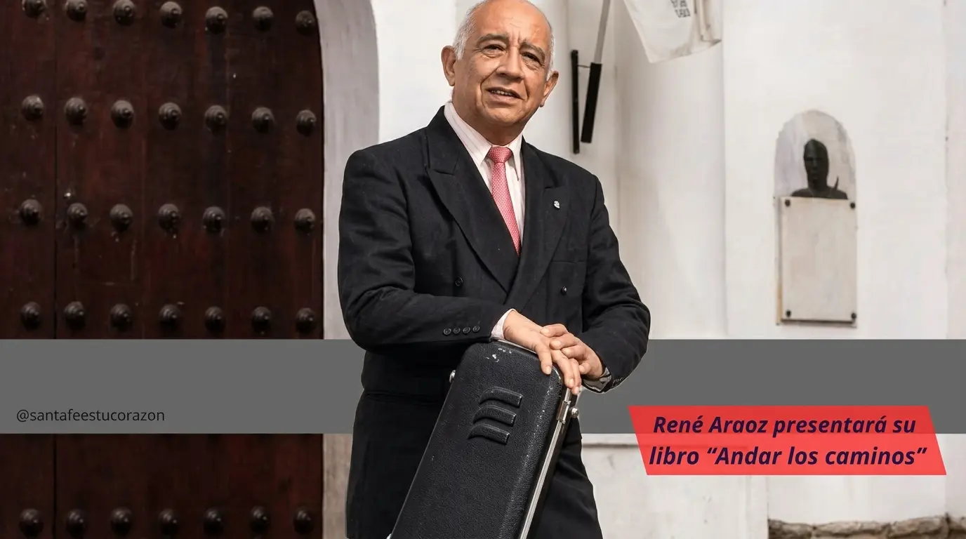 René Araoz presenta su libro Andar los Caminos